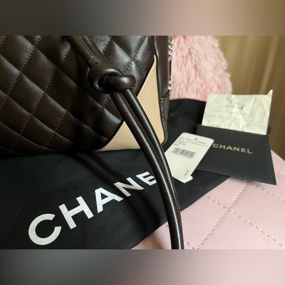 Chanel Cambon Large Rectangle Quilted VTG Handbag 🤎 - Picture 6 of 16